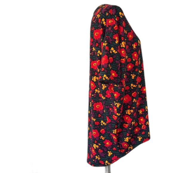 LuLaRoe Women's Floral Tunic - Red and Yellow XL - Picture 5 of 8